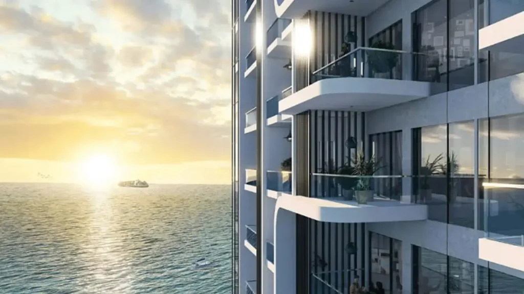 A A Waterfront balconies