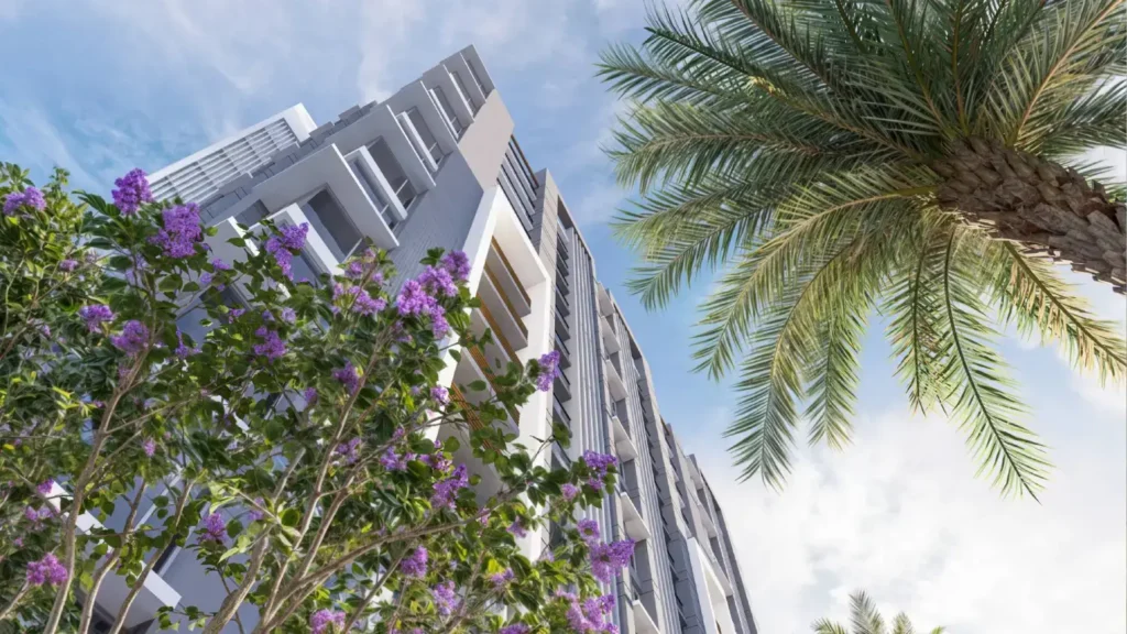 Saima Shield Towers view from ground