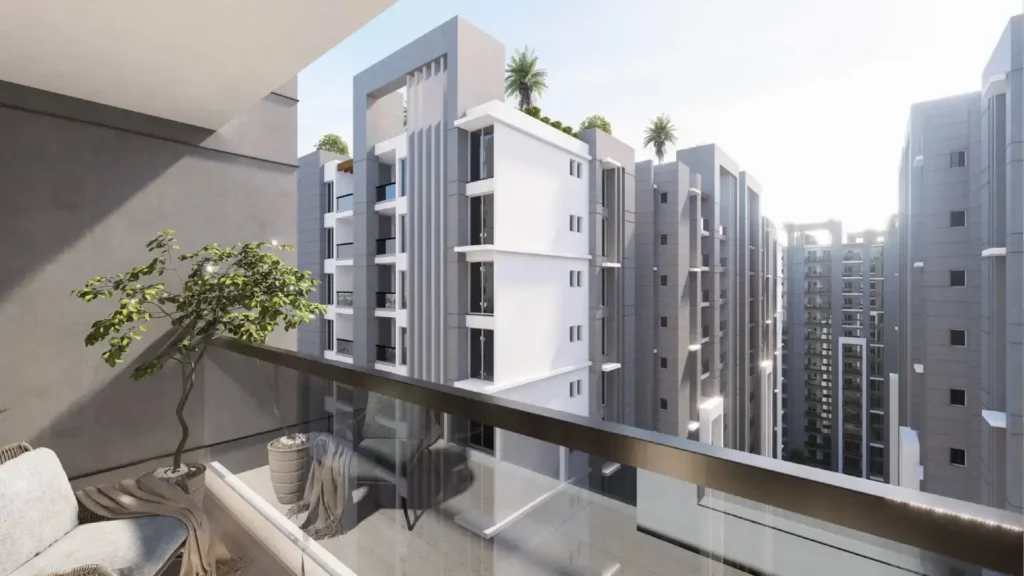 Saima Shield Towers balcony view