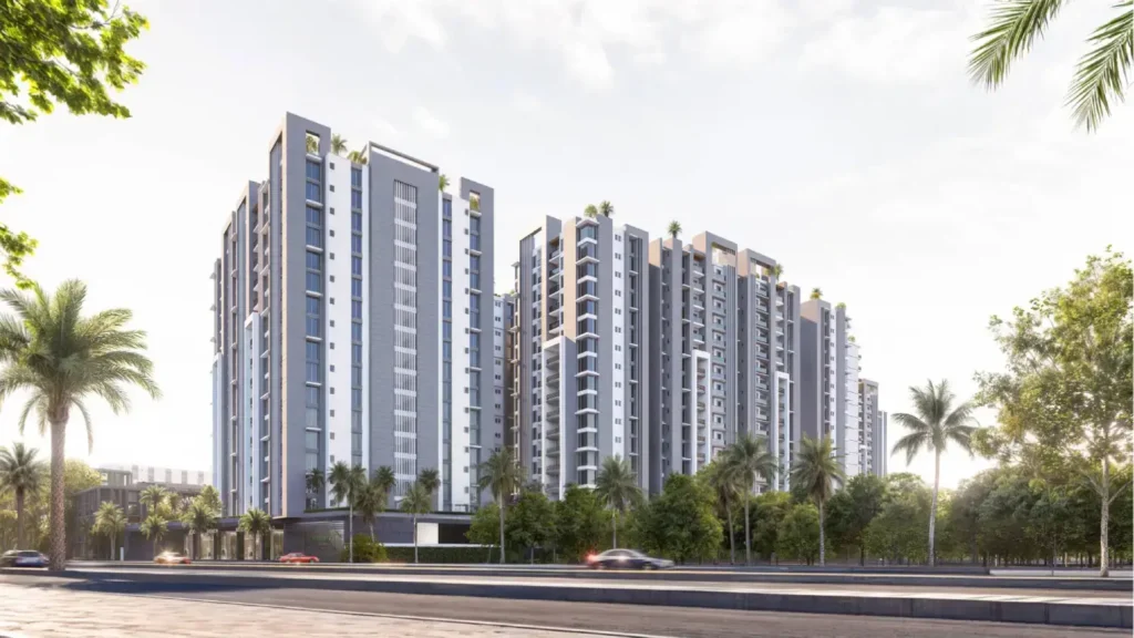 Saima Shield Towers front view